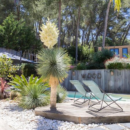 Charmant Studio Lodge Climatise Avec Jardin Et Vue Sur Le Pic Saint Loup Jacou Экстерьер фото