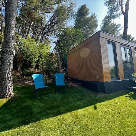 Charmant Studio Lodge Climatise Avec Jardin Et Vue Sur Le Pic Saint Loup Jacou Экстерьер фото