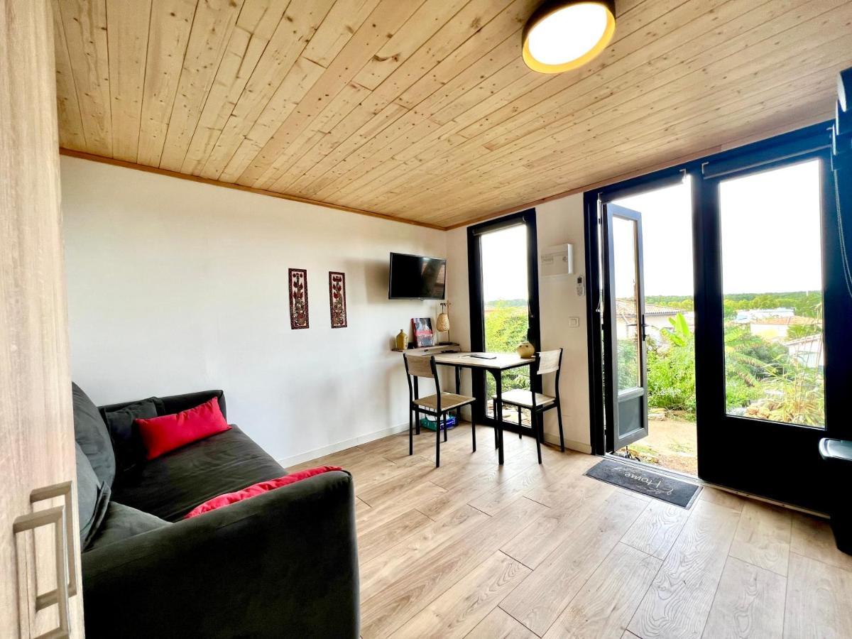 Charmant Studio Lodge Climatise Avec Jardin Et Vue Sur Le Pic Saint Loup Jacou Экстерьер фото